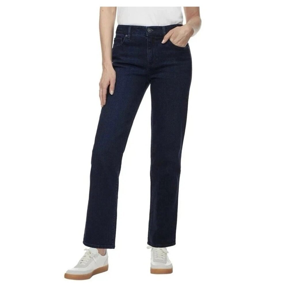 Hudson Los Angeles Women's Size 8 Obscurity Blue Straight-Leg Jeans M0749